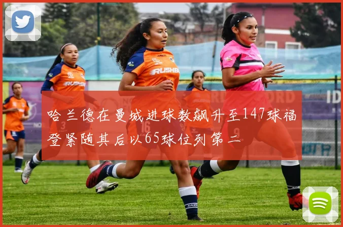 哈兰德在曼城进球数飙升至147球福登紧随其后以65球位列第二